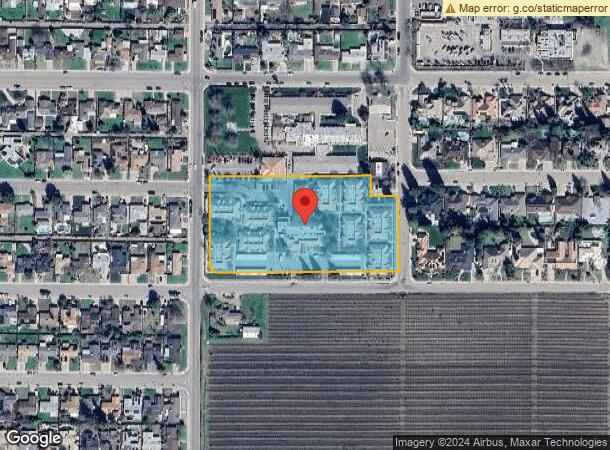  1250 Rorden Ave, Selma, CA Parcel Map