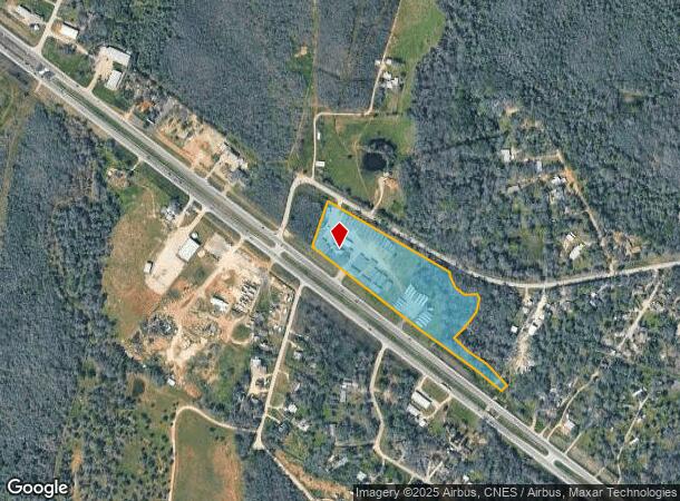  2450 W Sh 71 W, Cedar Creek, TX Parcel Map