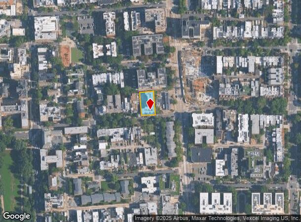  1421 Euclid St Nw, Washington, DC Parcel Map