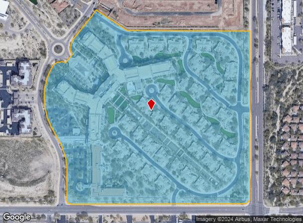  23005 N 74Th St, Scottsdale, AZ Parcel Map