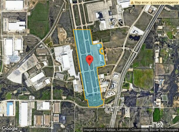  13901 Aviator Way, Fort Worth, TX Parcel Map