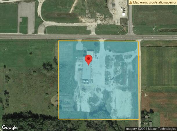  5909 N Crawford Rd, Rosebush, MI Parcel Map