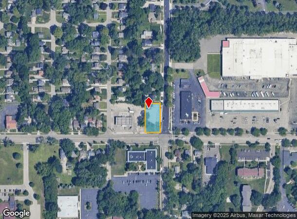  1553 Leonard St Ne, Grand Rapids, MI Parcel Map