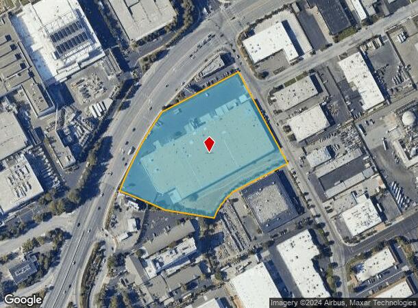  3660 Thomas Rd, Santa Clara, CA Parcel Map