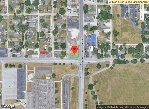  3425 S 7Th St, Terre Haute, IN Parcel Map