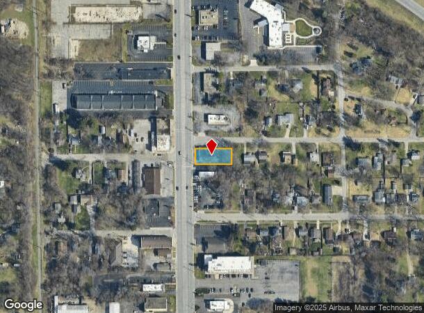  328 1/2 N Dixie Way, South Bend, IN Parcel Map