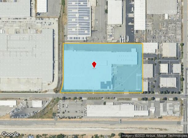 1400 E Victoria Ave, San Bernardino, CA Parcel Map