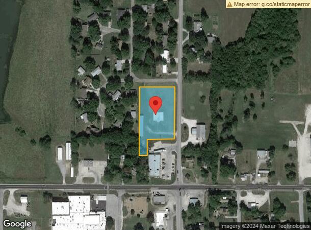  825 Maple St, Overbrook, KS Parcel Map