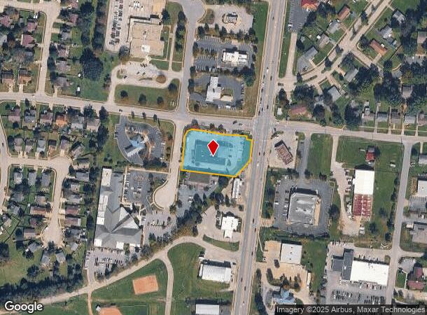 101 W Showalter Dr, Georgetown, KY Parcel Map