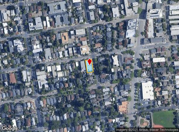  2398 Parker St, Berkeley, CA Parcel Map