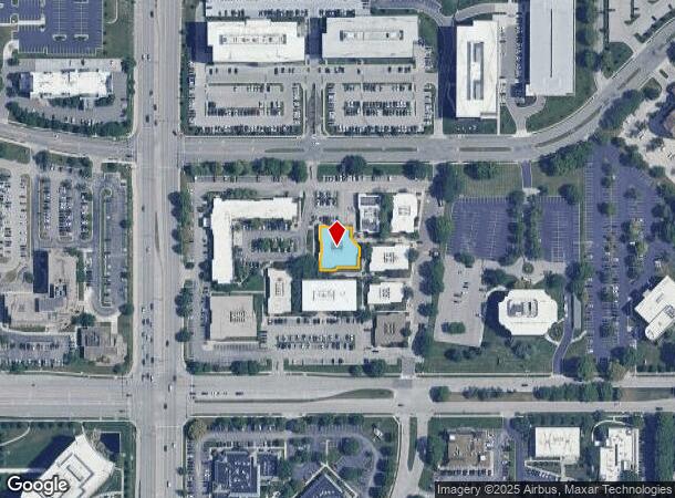  5350 College Blvd, Leawood, KS Parcel Map