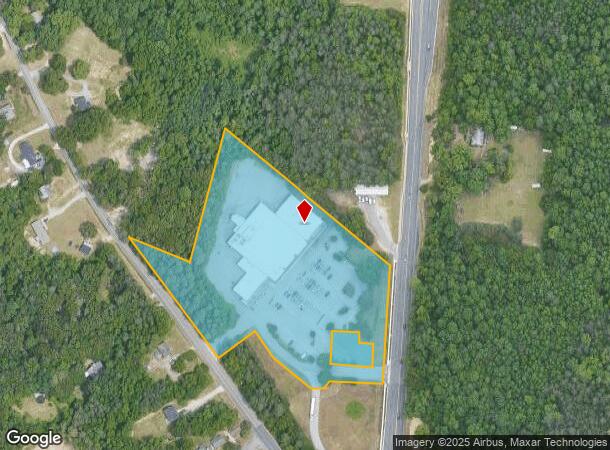  15700 Route 1 Hwy, South Chesterfield, VA Parcel Map