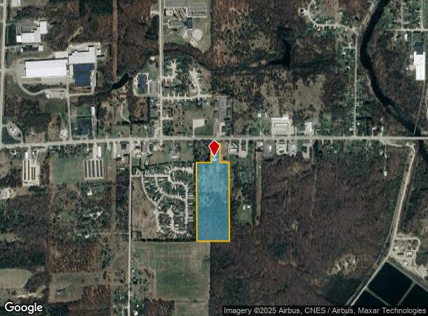 1331 W State St, Belding, MI Parcel Map
