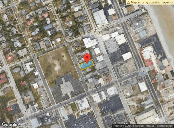  624 N Wild Olive Ave, Daytona Beach, FL Parcel Map