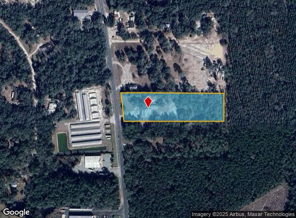  882 N State Road 21, Melrose, FL Parcel Map