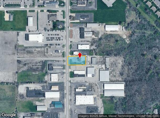  1410 Scott St, Napoleon, OH Parcel Map
