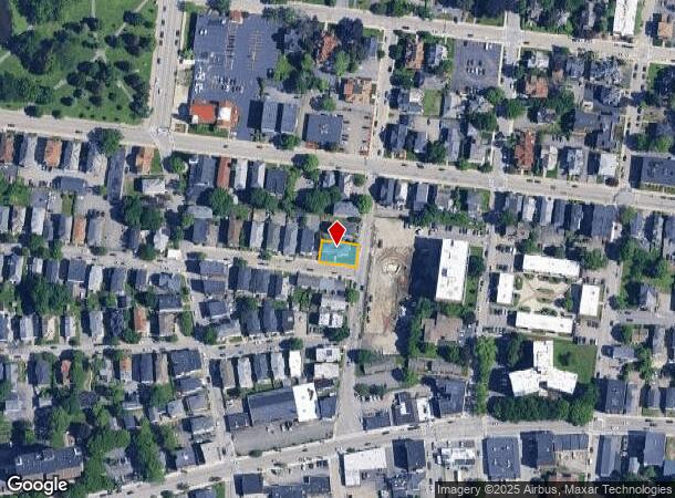 76 Merrick St, Worcester, MA Parcel Map