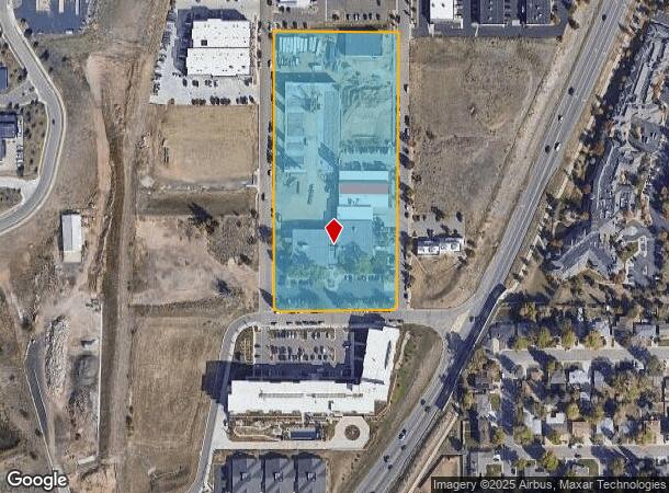  820 Spyderco Way, Golden, CO Parcel Map