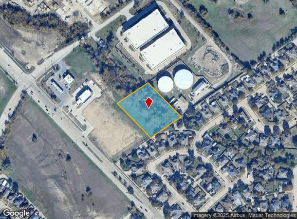 1700 Castle Dr, Rowlett, TX Parcel Map