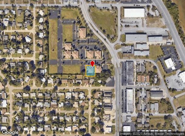  336 N Babcock St, Melbourne, FL Parcel Map