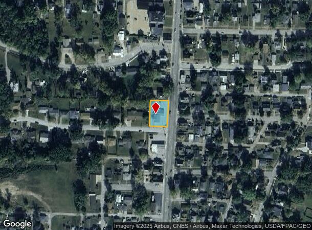  702 Park Ave, Muscatine, IA Parcel Map