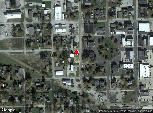 101 S Walnut St, Le Roy, IL Parcel Map