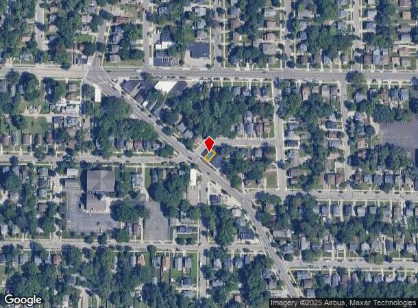  1254 Kalamazoo Ave Se, Grand Rapids, MI Parcel Map