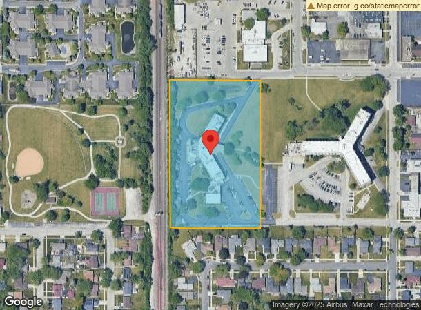  16301 Indiana Ave, South Holland, IL Parcel Map