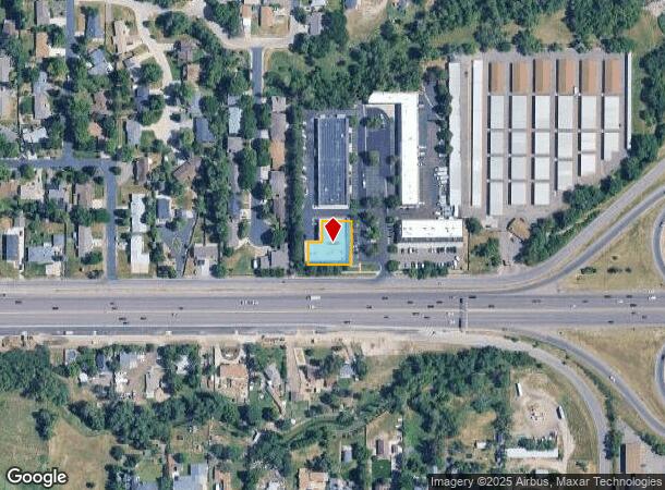  7727 W 6Th Ave Frontage Rd, Lakewood, CO Parcel Map
