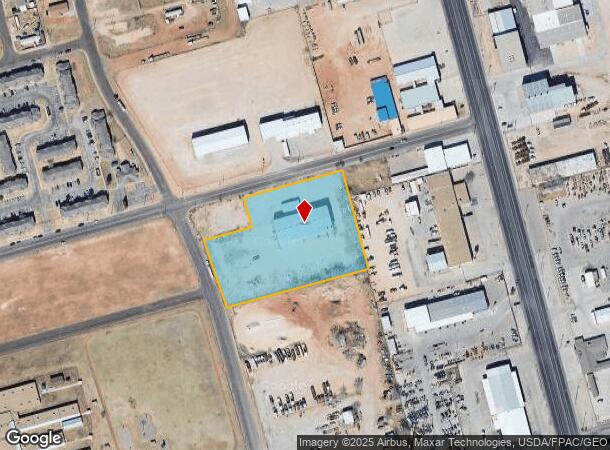 1550 Laredo Dr, Odessa, TX Parcel Map