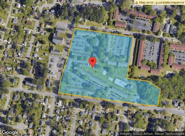  700 Cherokee Rd, Portsmouth, VA Parcel Map