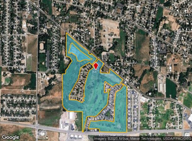  305 W Pleasant View Dr, Ogden, UT Parcel Map