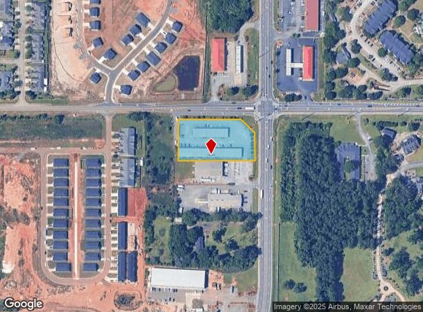 901 Gunn Rd, Warner Robins, GA Parcel Map