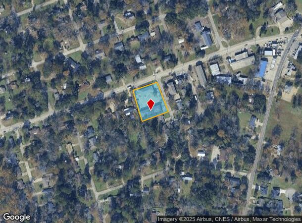 702 Schuller St, Lufkin, TX Parcel Map