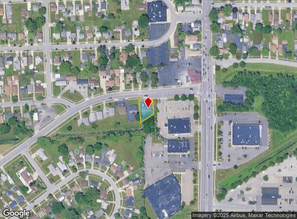 1045 George Urban Blvd, Buffalo, NY Parcel Map