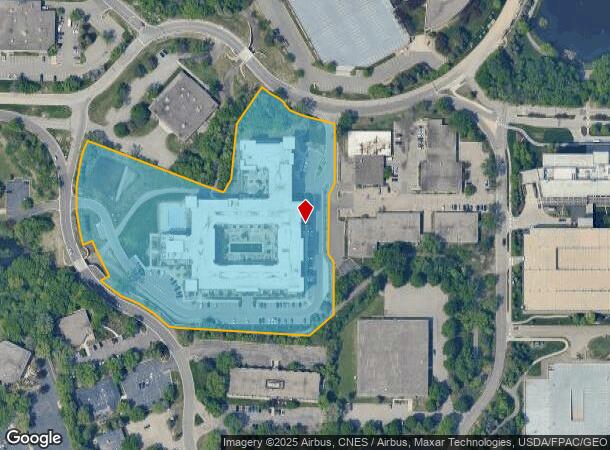 10101 Bren Rd E, Hopkins, MN Parcel Map