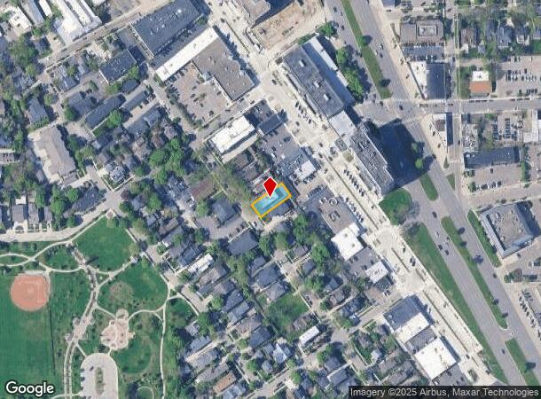 663 Ann St, Birmingham, MI Parcel Map