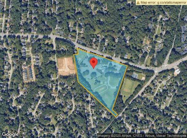  1601 Lynn Rd, Raleigh, NC Parcel Map