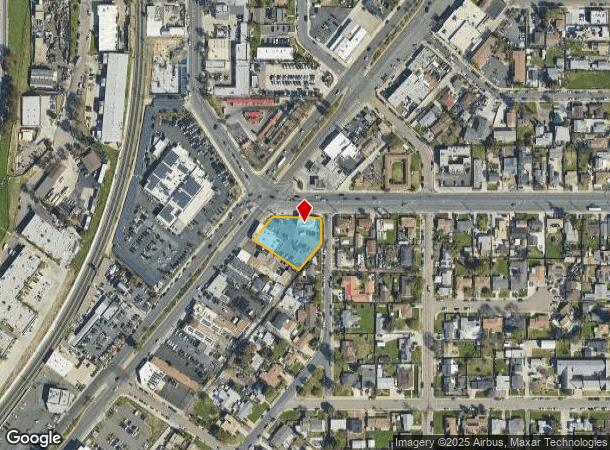  1021 W Washington Ave, El Cajon, CA Parcel Map