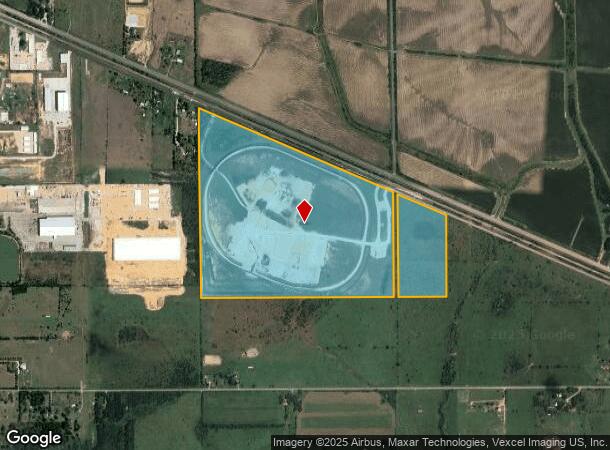 30585 Washington St, Waller, TX Parcel Map