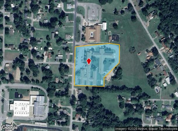 600 N 12Th St, Ozark, AR Parcel Map