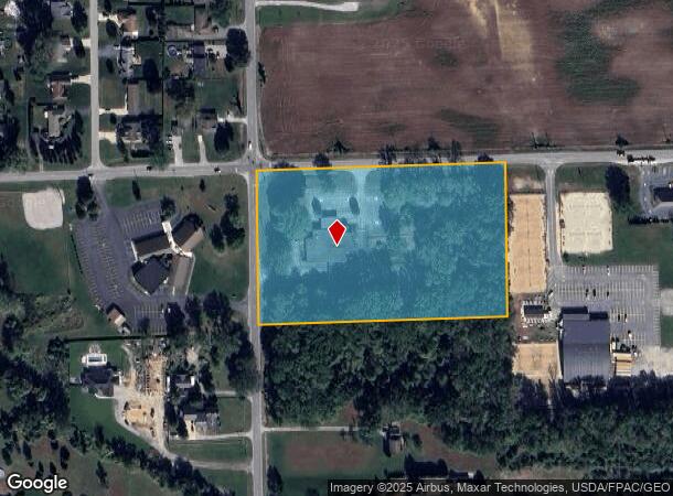 8166 Douglas Rd, Lambertville, MI Parcel Map