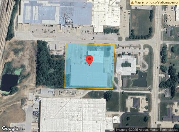  421 Industrial Ave, Effingham, IL Parcel Map