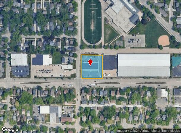  1230 W College Ave, Appleton, WI Parcel Map