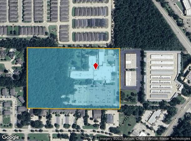  195 Highland Oaks Plz S, Madisonville, LA Parcel Map