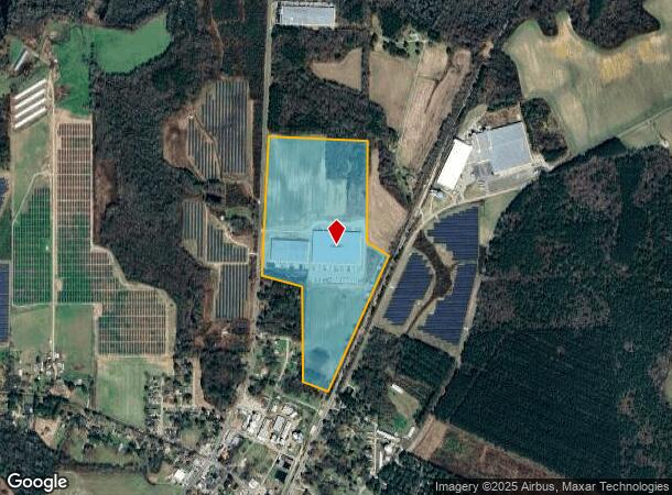 6551 N Us 301, Whitakers, NC Parcel Map