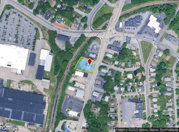 853 W Boylston St, Worcester, MA Parcel Map