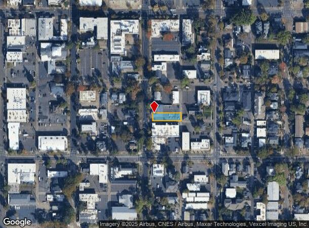  1245 Pearl St, Eugene, OR Parcel Map