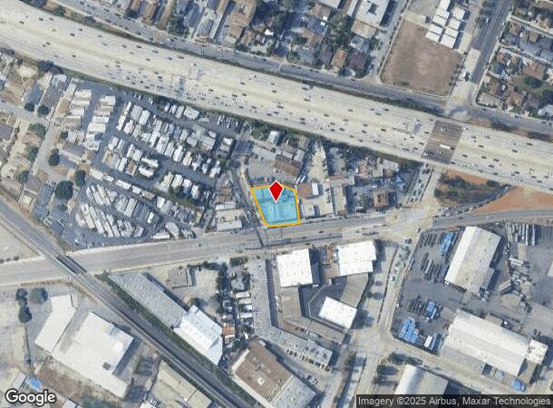 12231 Garvey Ave, El Monte, CA Parcel Map