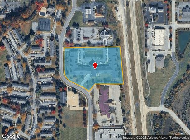 855 Southfield Dr, Plainfield, IN Parcel Map